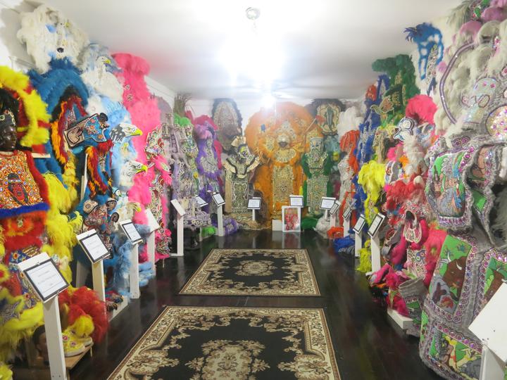 Mardi Gras Suits, Backstreet Cultural Museum, New Orleans