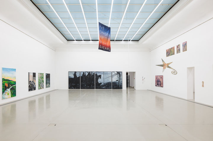 <i>Future of Melancholia</i>, Ausstellungsansicht, HALLE FÜR KUNST Steiermark, 2025, Foto: kunstdokumentation. com