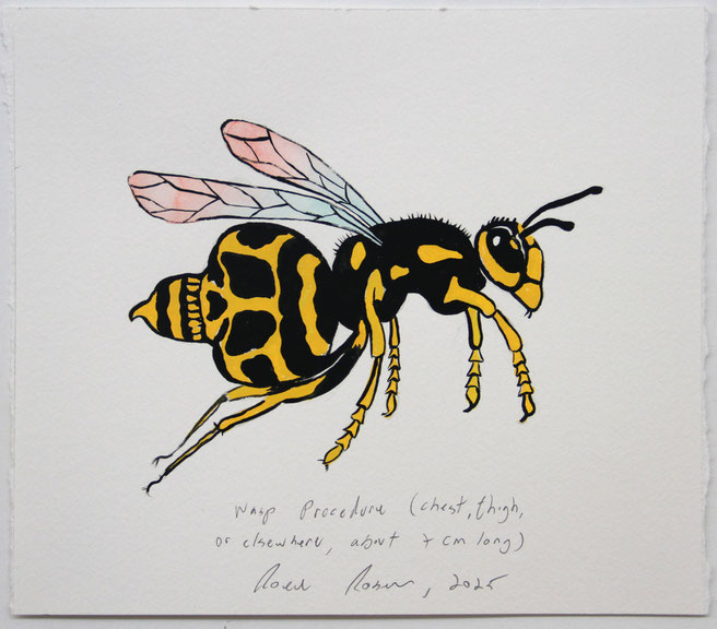 <i>Mosquito Procedure</i>, Roee Rosen, <i>The Gaza War Tattoos</i>, 2025, Auftragsarbeit für die Ausstellung Global Fascisms, HKW, Berlin, Courtesy: Roee Rosen