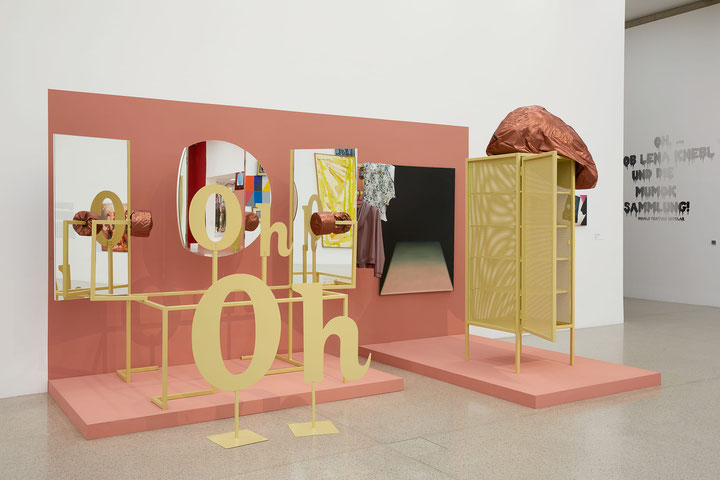 <i>Oh… Jakob Lena Knebl und die mumok Sammlung</i>,  Ausstellungsansicht, mumok Wien, 2017, Foto: mumok / Lisa Rastl