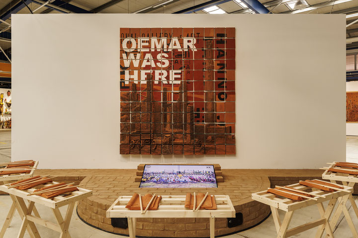 Jatiwangi Art Factory, “Terracotta Embassy”, 2021–fortlaufend, installation view, Hübner-Areal, Kassel, 13. Juni 2022,  Foto: Frank Sperling