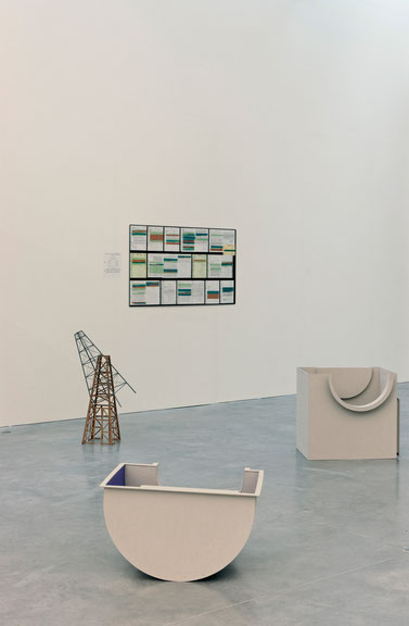 Nasrin Tabatabai, Two Archives, 2011, installation view Frac Bretagne as part of <i>Prairies</i>, Les Ateliers de Rennes – Biennale d'art contemporain, 2012, photo: Aurélien Mole