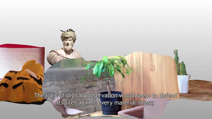 Clement Valla/A. E. Benenson, <i>Some Sites and Their Artifacts: 123D Catch</i>, 2014, Videostills, Courtesy: Rhizome.org