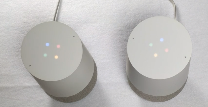 Two Google Home devices talking to each other, parody on Youtube