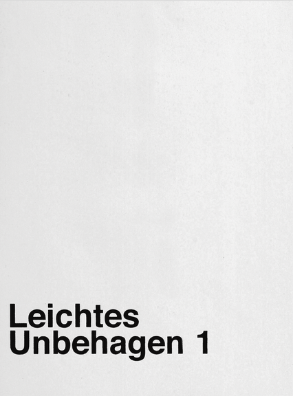 Rosemarie Trockel, <i>Leichtes Unbehagen 2</i>, 1985 © Rosemarie Trockel und VG Bild Kunst, Bonn 2023 Courtesy: Rosemarie Trockel und Sprüth Magers