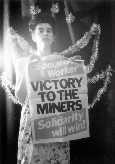 Alison Lloyd SUPPORT THE MINERS, Solidarity will win!, 1984 © Alison Lloyd