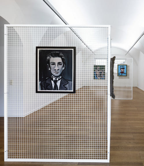 Karol Radziszewski, Ausstellungsansicht, <i>Sebastian im Traum</i>, Kunst im Traklhaus, 2023 Foto: Rudolf Strobl