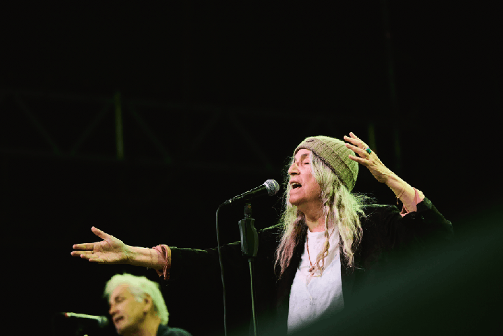 Patti Smith Quartet, live in der Arena Wien, Wiener Festwochen, 21. Mai 2026, © Kurt Prinz