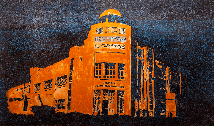 Mbaye Diop, <i>La peste</i>, 2022