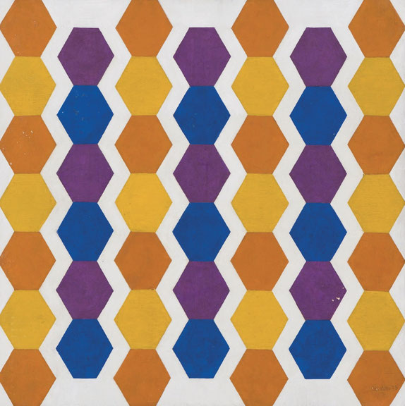 Waldemar Cordeiro, <i>Transposição Cromática Estudo da Cor</i>, 1958, © Estate Waldemar Cordeiro, The Mayor Gallery, London