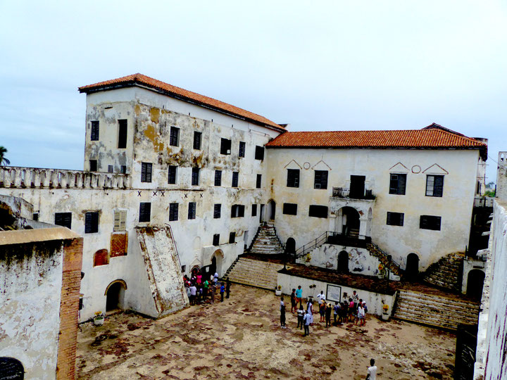Inside Elmina Castle. Photo: Fazil Moradi