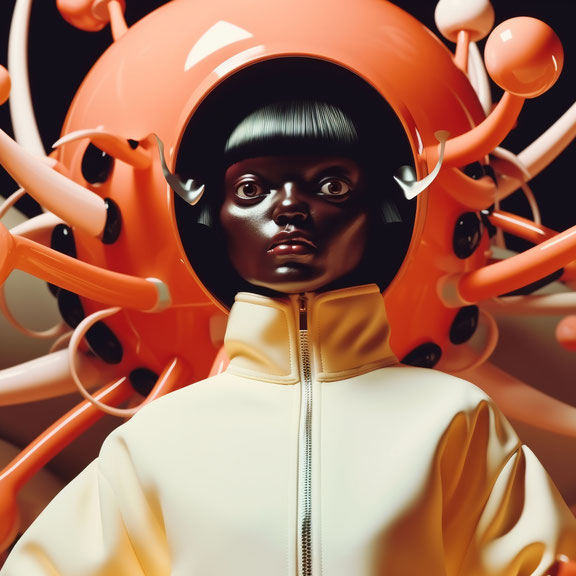 Jah., <i>The Idunnos</i>, Image (color) 4096 × 4096 pixel, aus der Online-Ausstellung In/Visible, kuratiert von Linda Dounia auf Feral File, 2023