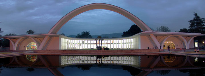 WDNCh Tiflis, Zentralpavillon, Architekt: L. Mamaladze, ab 1961, heute „Expo Georgia", Courtesy: Expo Georgia