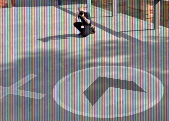 Stuke/Schmidt/Sieber, Royal Greenwich Observatory, Google-Shooting, Titelbild von <i>Geheime Agenten</i>, Künstlerverein Malkasten, Düsseldorf, 2020