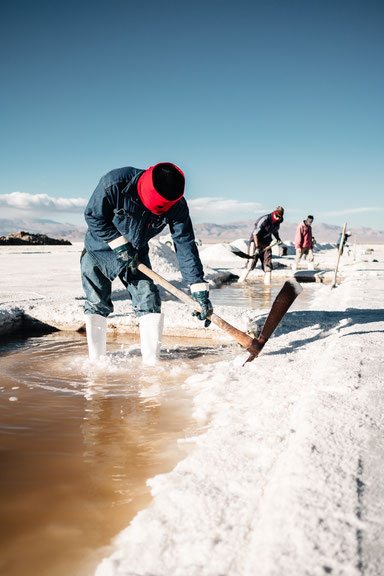 Salzextraktion in Salinas Grandes, Argentinien Foto: Felix Dorn (www.felixdorn.com