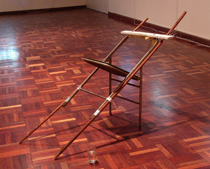 Carlos Capelán, <i>My Home is Your Home or My House is Your House</i>, 2005, view in the exhibition "Only You" at the Museo Nacional de Artes Visuales, Montevideo, photo by Alfredo Pernín