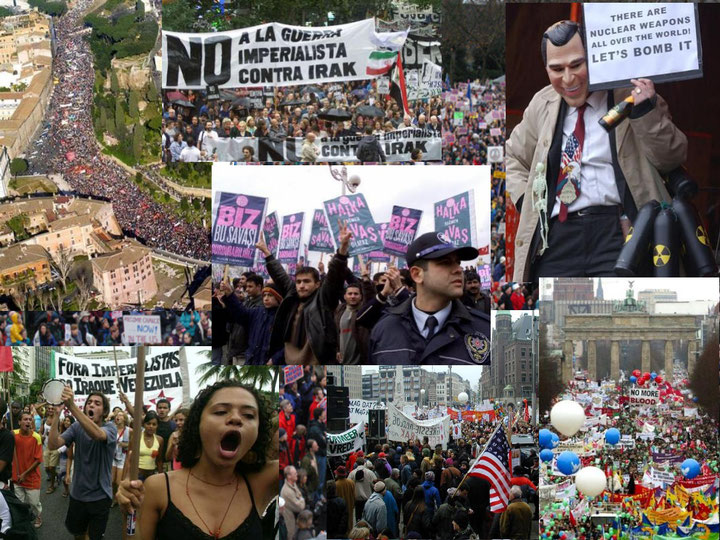 Global protest movements, February 15, 2003