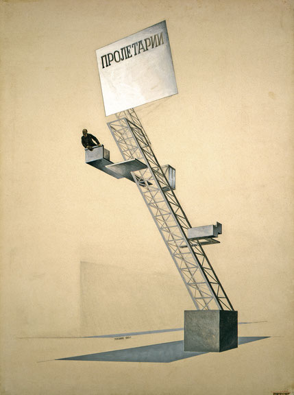 El Lissitzky, <i>Mobile Rednertribüne für W. I. Lenin</i>, 1924